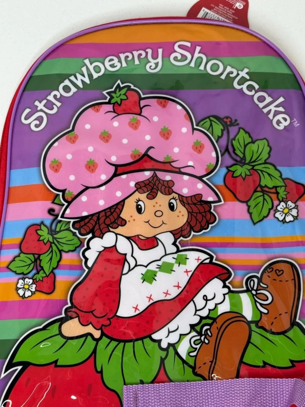 Strawberry Shortcake Backpack Kids School Travel Bag New